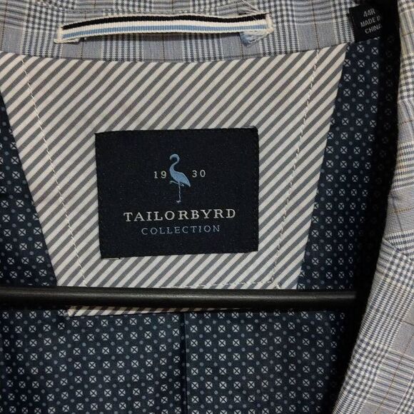 Taylor Byrd Sport Coat, Size 44R, Great Light Summer Wear - Picture 11 of 12